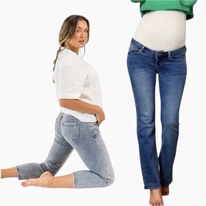 BLANQI | 2 Pairs of Denim Maternity Belly Support Jeans | 6